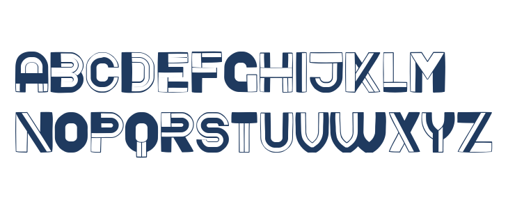 Hornstick Regular Lowercase