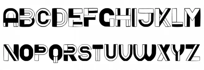 Hornstick Regular 字体 小写