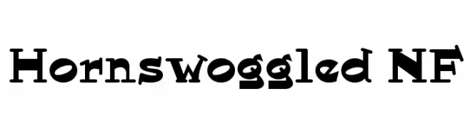 Hornswoggled NF  Frei Schriftart Herunterladen