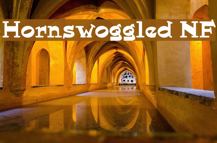Hornswoggled NF Font examples