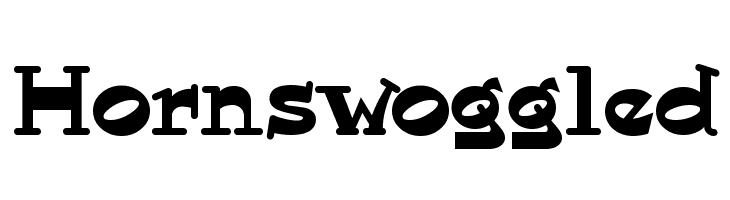 Hornswoggled  les polices de caractères gratuit tlcharger