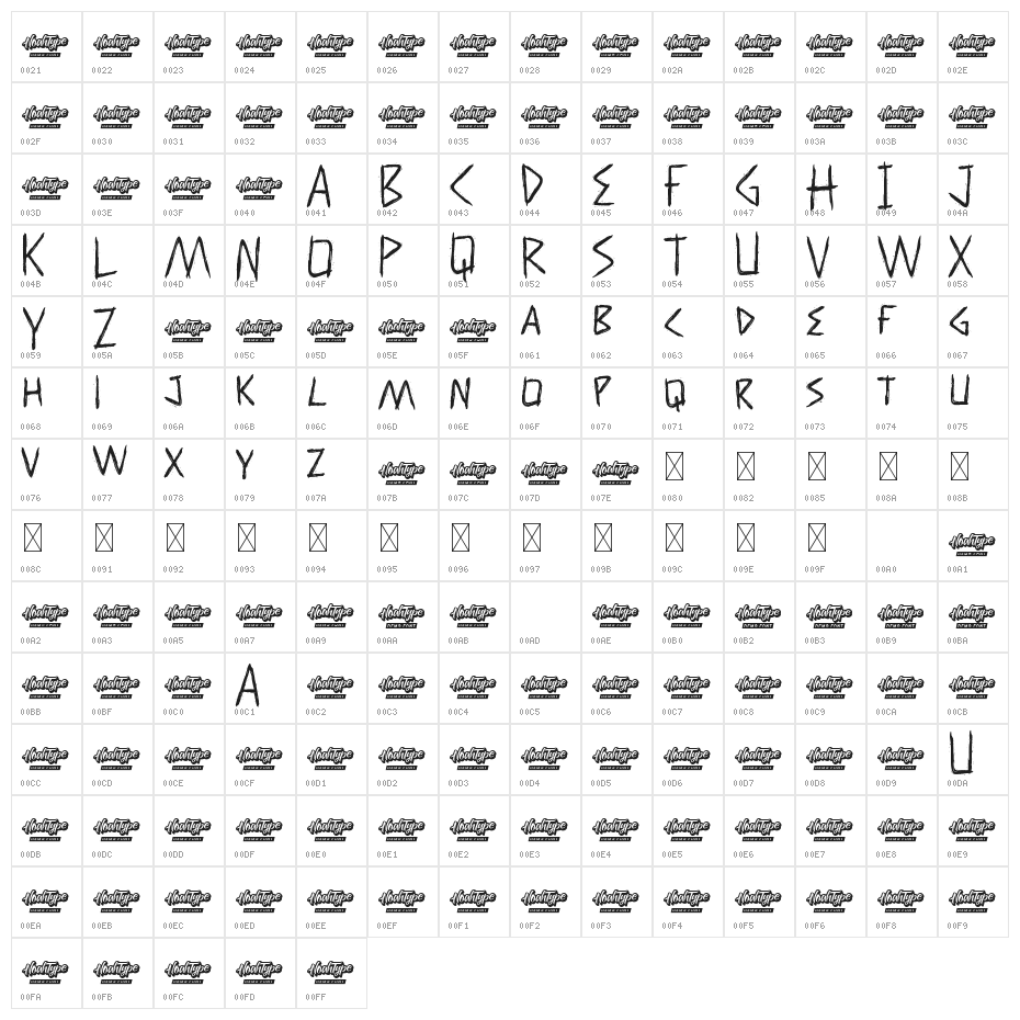 Horor Drama Demo Character Map