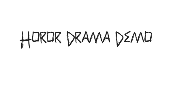 Horor Drama Demo Logo
