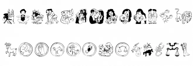 HorosCopies Polices MAJUSCULES