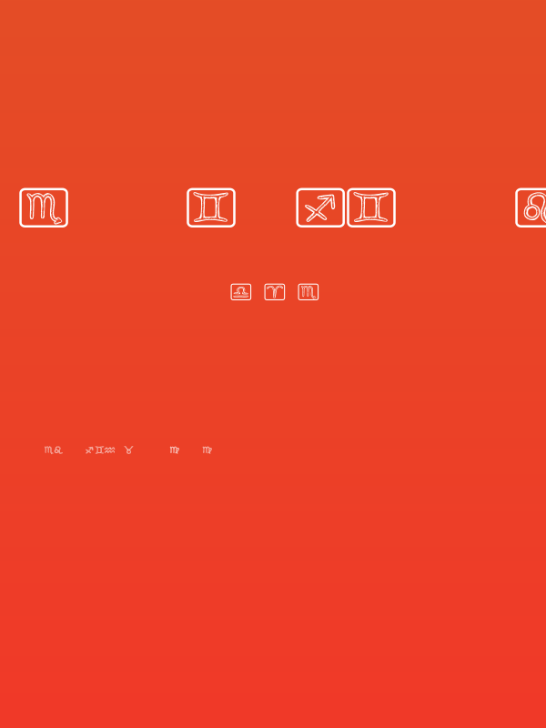 Horoscopicus Regular Poster