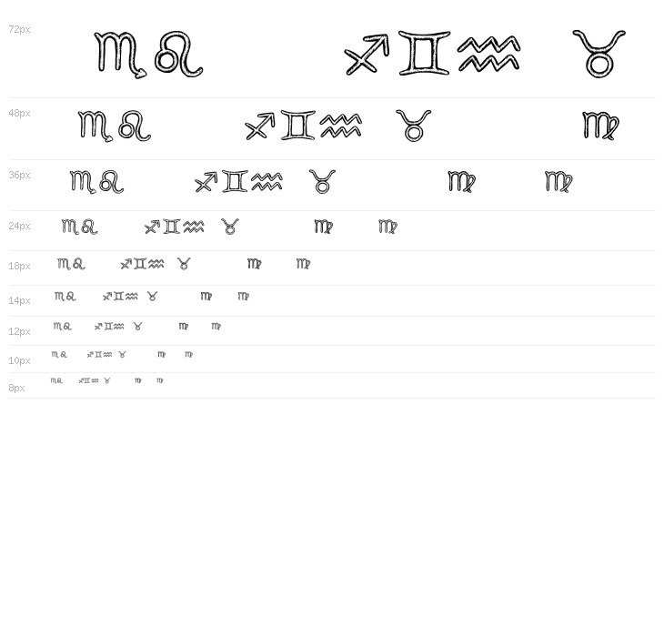 Horoscopicus Regular Waterfall