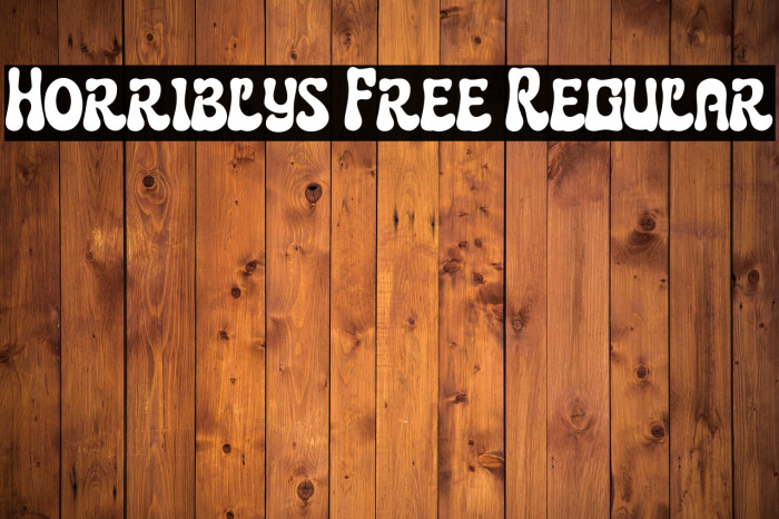 Horriblys Free Regular Example 3