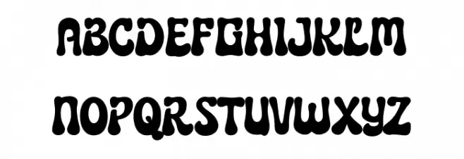 Horriblys Free Regular Font LOWERCASE