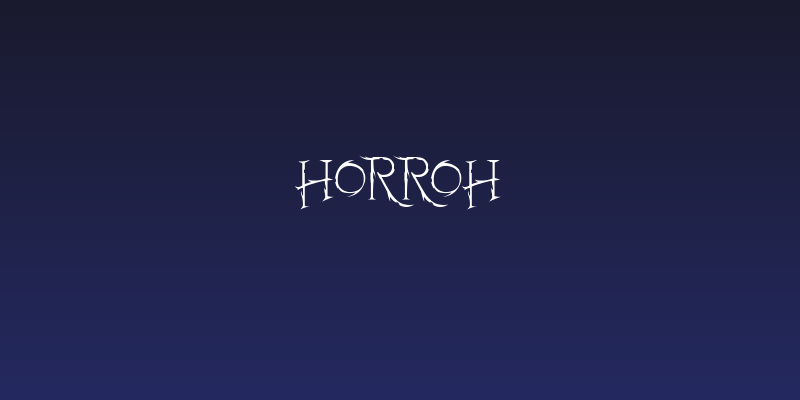 Horroh Social Header