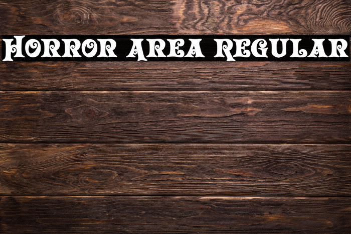 Horror Area Regular Example 1