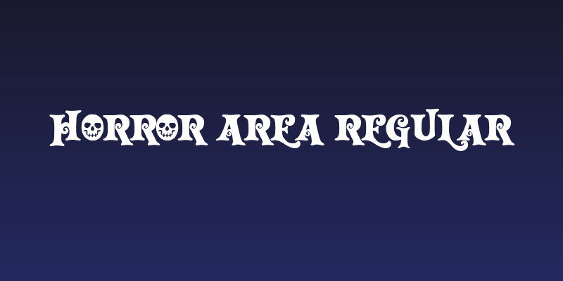 Horror Area Regular Social Header