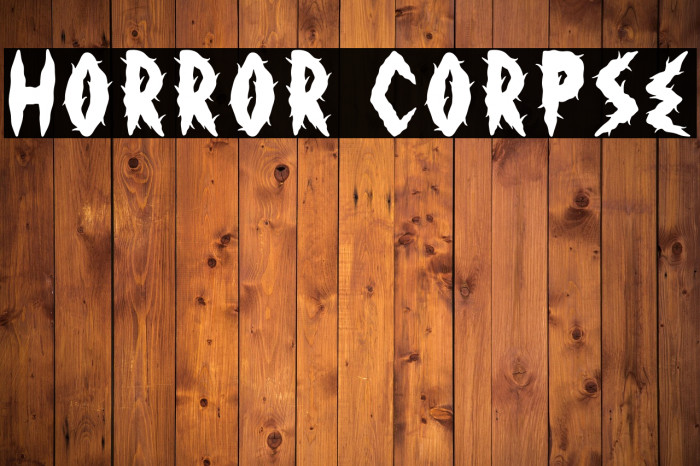 Horror Corpse Example 1