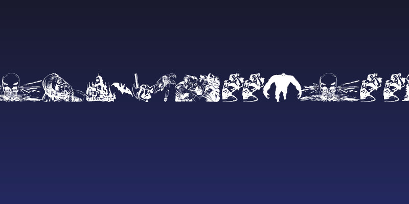 Horror Dingbats Eerie Edition Social Header