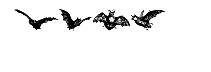 Horror Dingbats Font OTHER CHARS