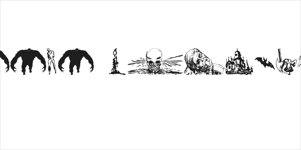 Horror Dingbats Logo