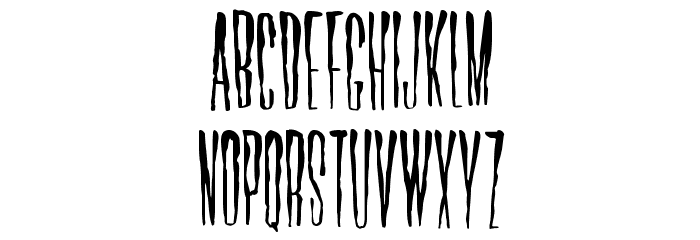 Horror Hotel Font LOWERCASE