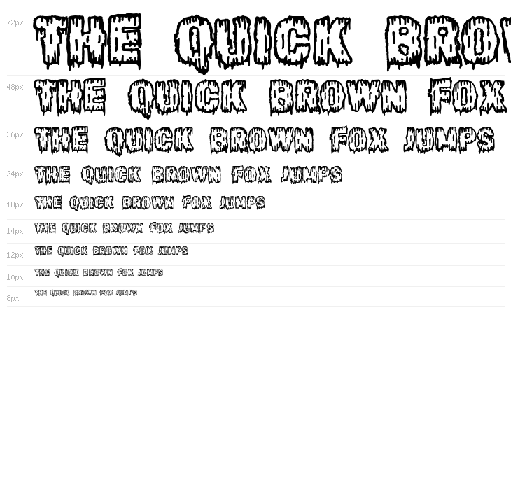 Horror Magazine Waterfall