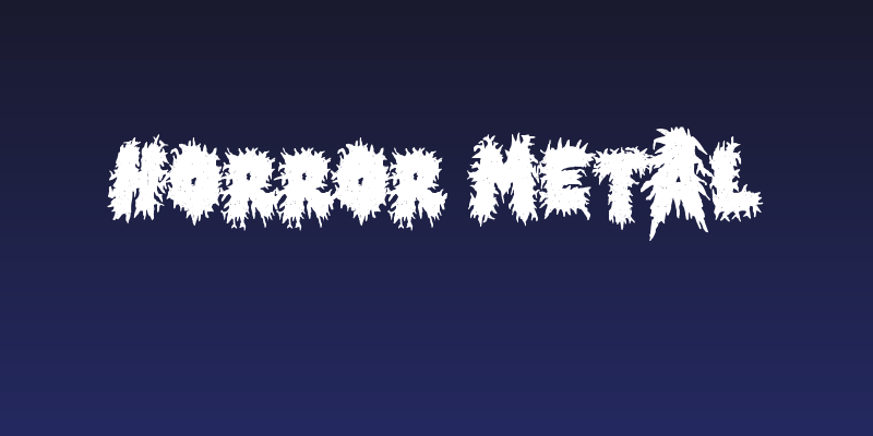 Horror Metal Social Header