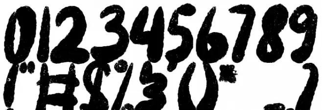 Horror Monster Font OTHER CHARS
