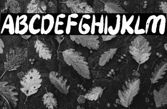 Horror Monster Font examples