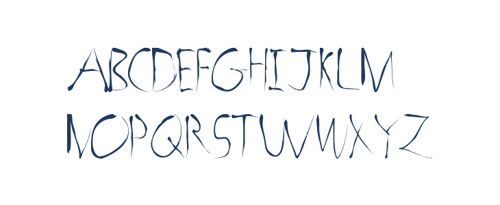 Horror Sketch Horror Sketch Lowercase