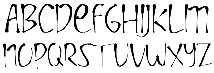 Horror Type Demo Font OTHER CHARS