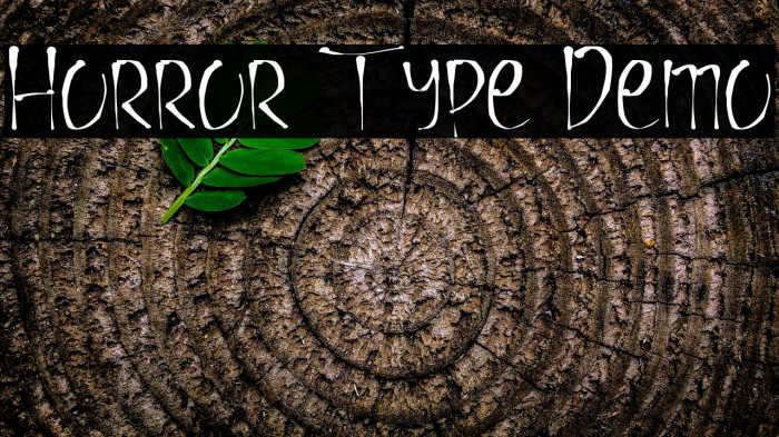 Horror Type Demo Example 3