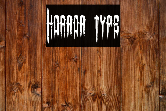 Horror Type Example 2