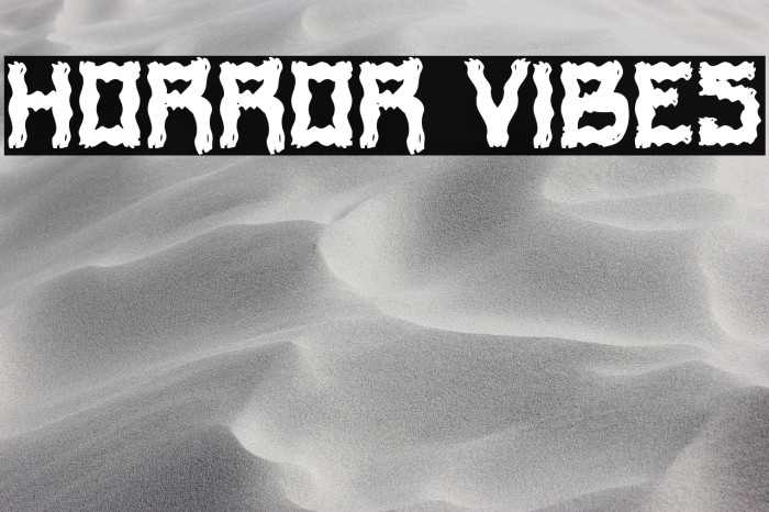 Horror Vibes Example 1