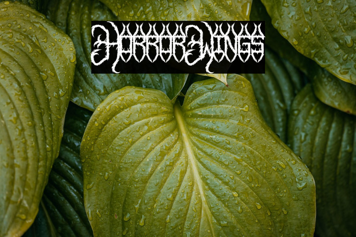 Horror Wings Example 3