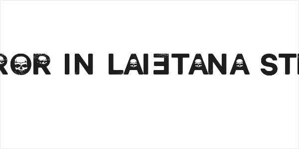 Horror in Laietana Street Logo