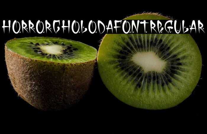 HorrorCholoDaFontRegular Example 3