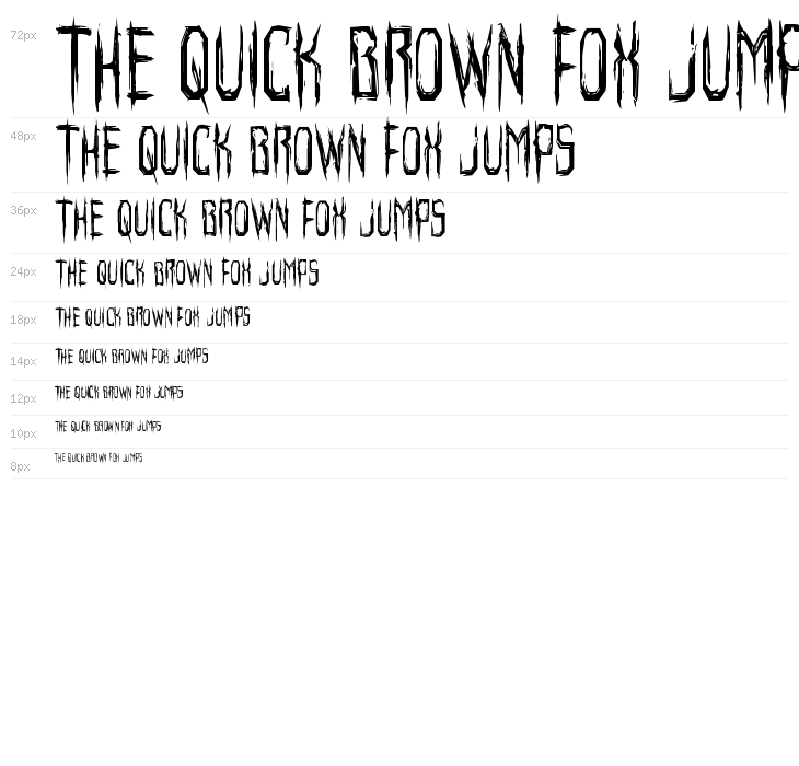 Horroroid Condensed Waterfall