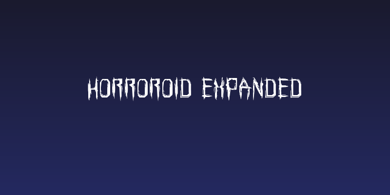 Horroroid Expanded Social Header