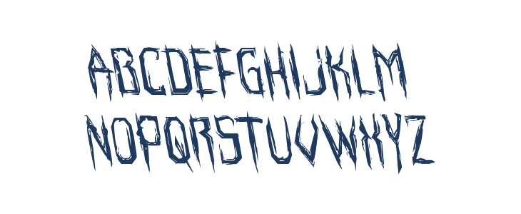 Horroroid Leftalic Lowercase