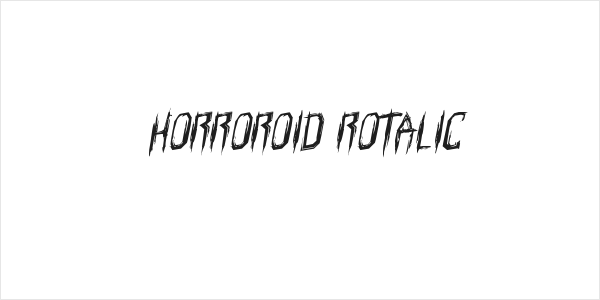 Horroroid Rotalic Logo