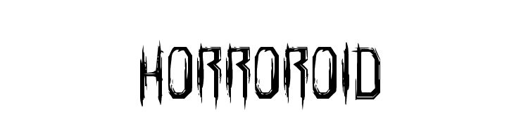 Horroroid  Fuentes Gratis Descargar