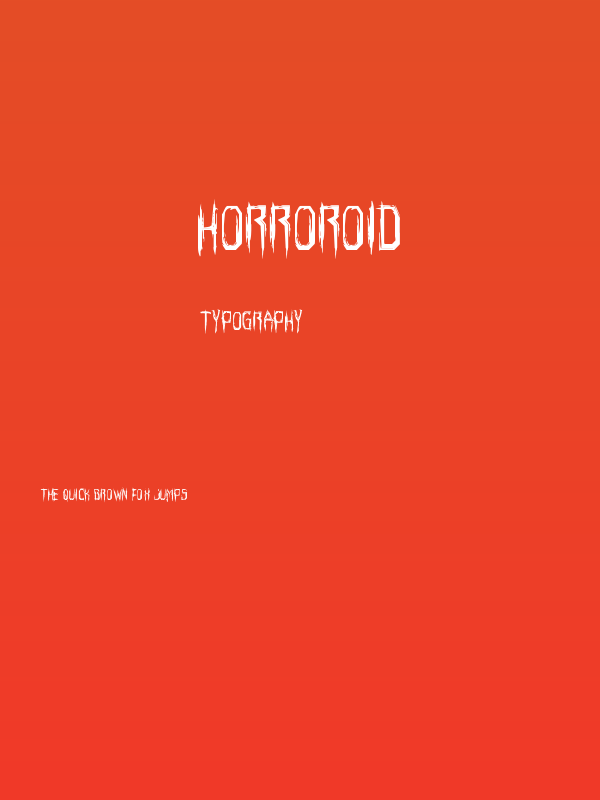 Horroroid Poster