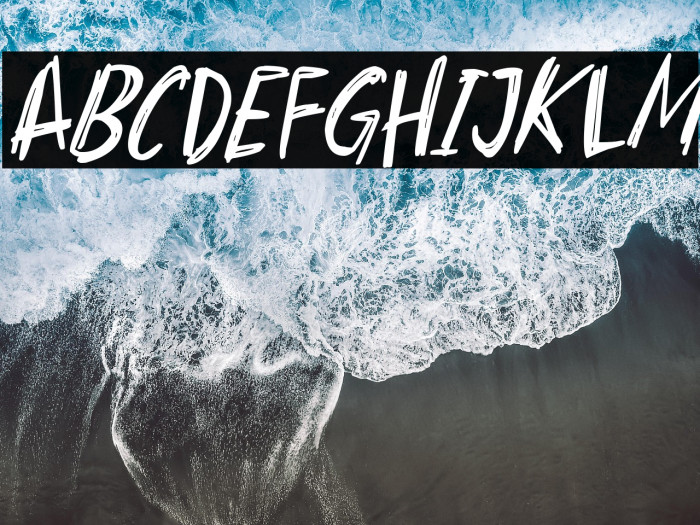 Horrors Italic Example 3