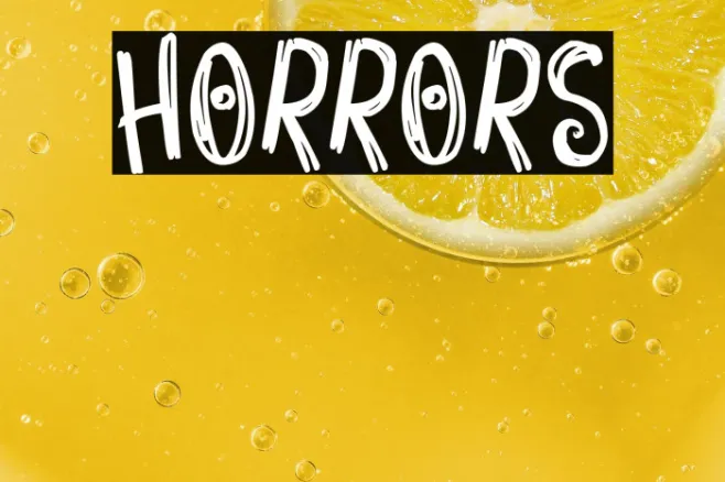 Horrors Example 1
