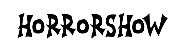 Horrorshow  Fuentes Gratis Descargar