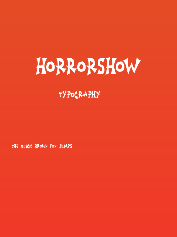 Horrorshow Poster