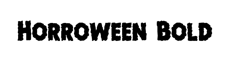 Horroween Bold Font
