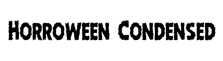 Horroween Condensed  baixar fontes gratis