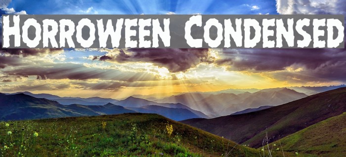 Horroween Condensed Example 2