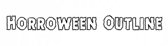 Horroween Outline 