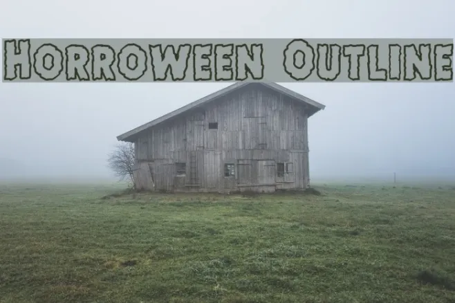 Horroween Outline Example 3