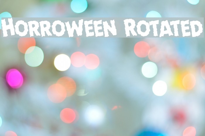 Horroween Rotated Example 3