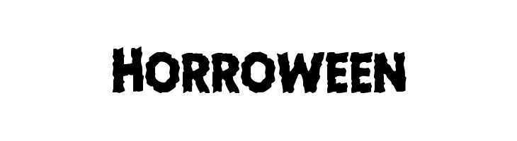 Horroween  لخطوط تنزيل