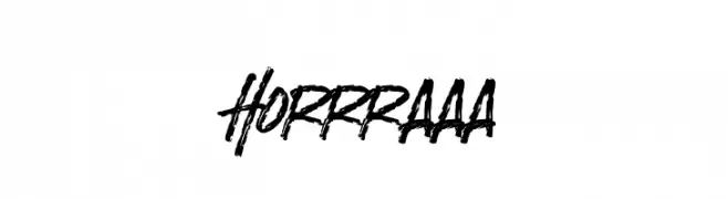 Horrraaa  baixar fontes gratis